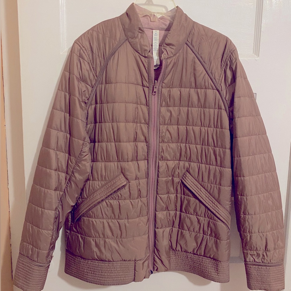 Mauve LuLulemon Jacket Sz 12